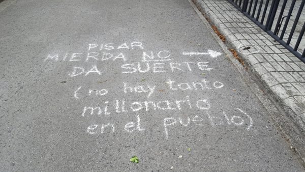 Queja de los vecinos del barrio de Los Millonarios