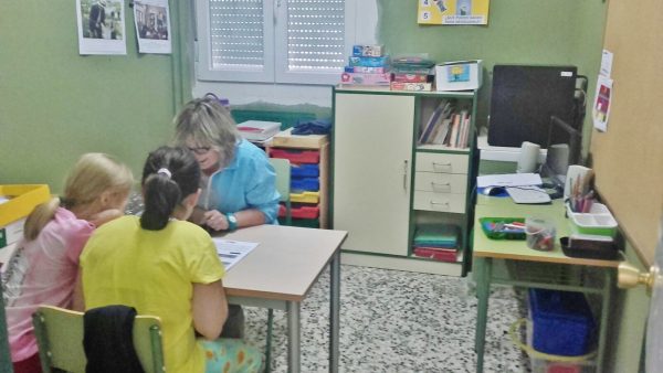El baño que se convirtió en aula