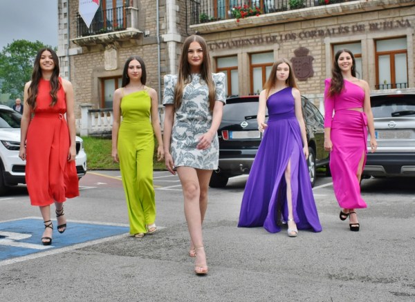 Reina y damas de las fiestas de San Juan 2023