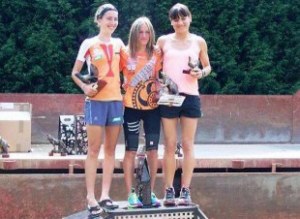 Azara García de Los Salmones bronce en el Nacional Vertical