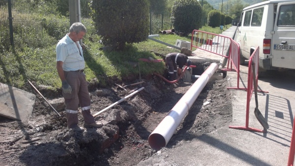 Se aprovecharán las obras de canalización en la pista de la fábrica