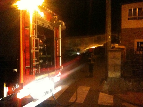 Incendio en Molledo