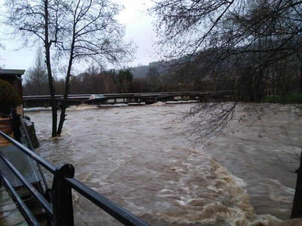 Puente de Somahoz a las 17,45 h.