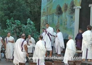 Guerras Cántabras 2011 Sesión del Senado Romano.