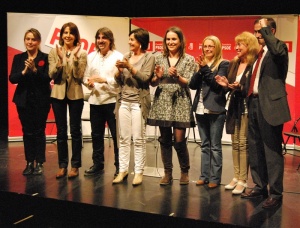 Puesta de largo de los candidatos del PSC-PSOE en el medio Besaya