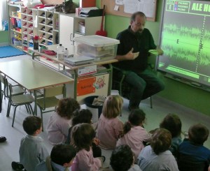Julio Payno en el Aula de la Música