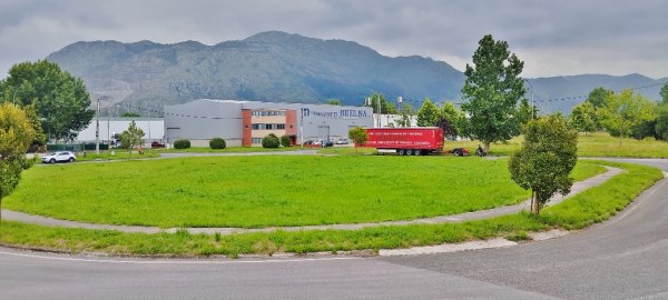 El aparcamiento se construirá al sur del polígono
