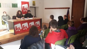 Asamblea de IU en Los Corrales