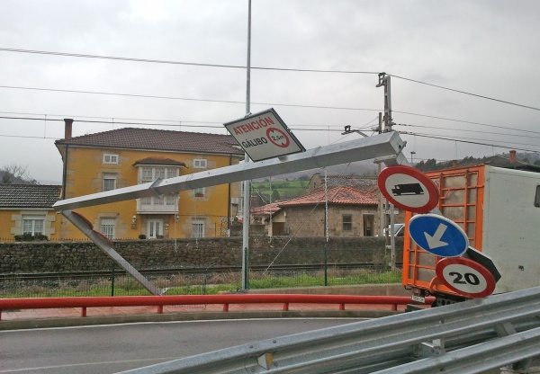 Problemas bajo las vías en Arenas