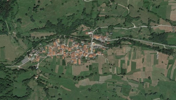 Vista aérea de Villasuso de Cieza
