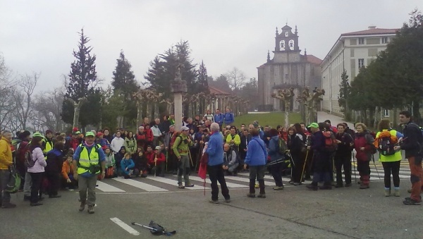Segunda etapa de la marcha de montaña Luchamos por la Vida