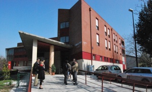 Exterior de la residencia de Los Corrales