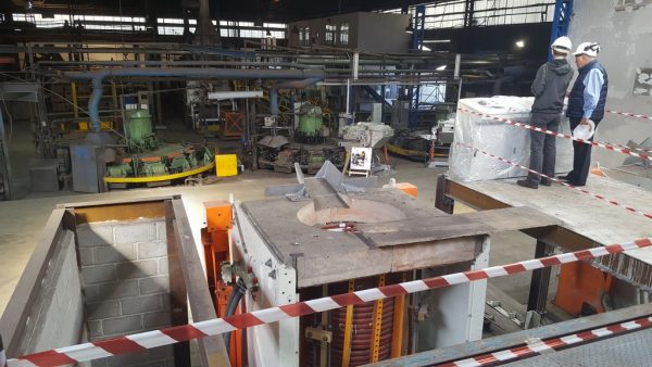 Nuevos hornos y cucharas en Fundinorte