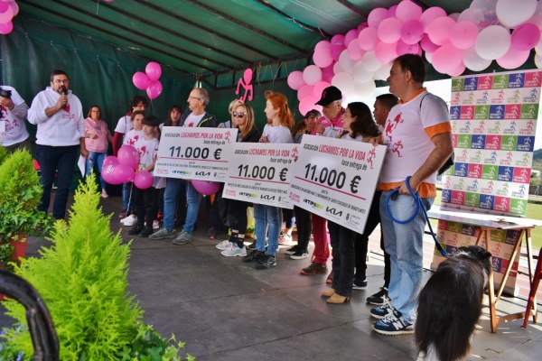 Recaudacion récord en la marcha Luchamos por la Vida