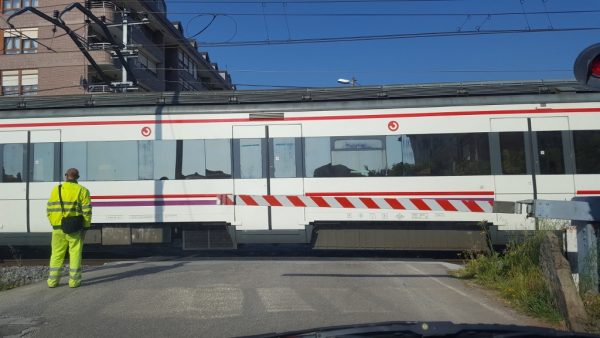 Esta semana se han producido dos accidentes en el mismo paso