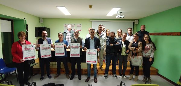 Asistentes a la presentación.